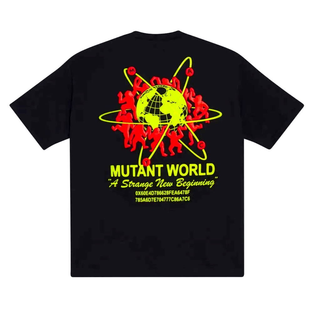 MAYC Mutant Ape Yacht Club Mutant World Black Tee Size 3XL